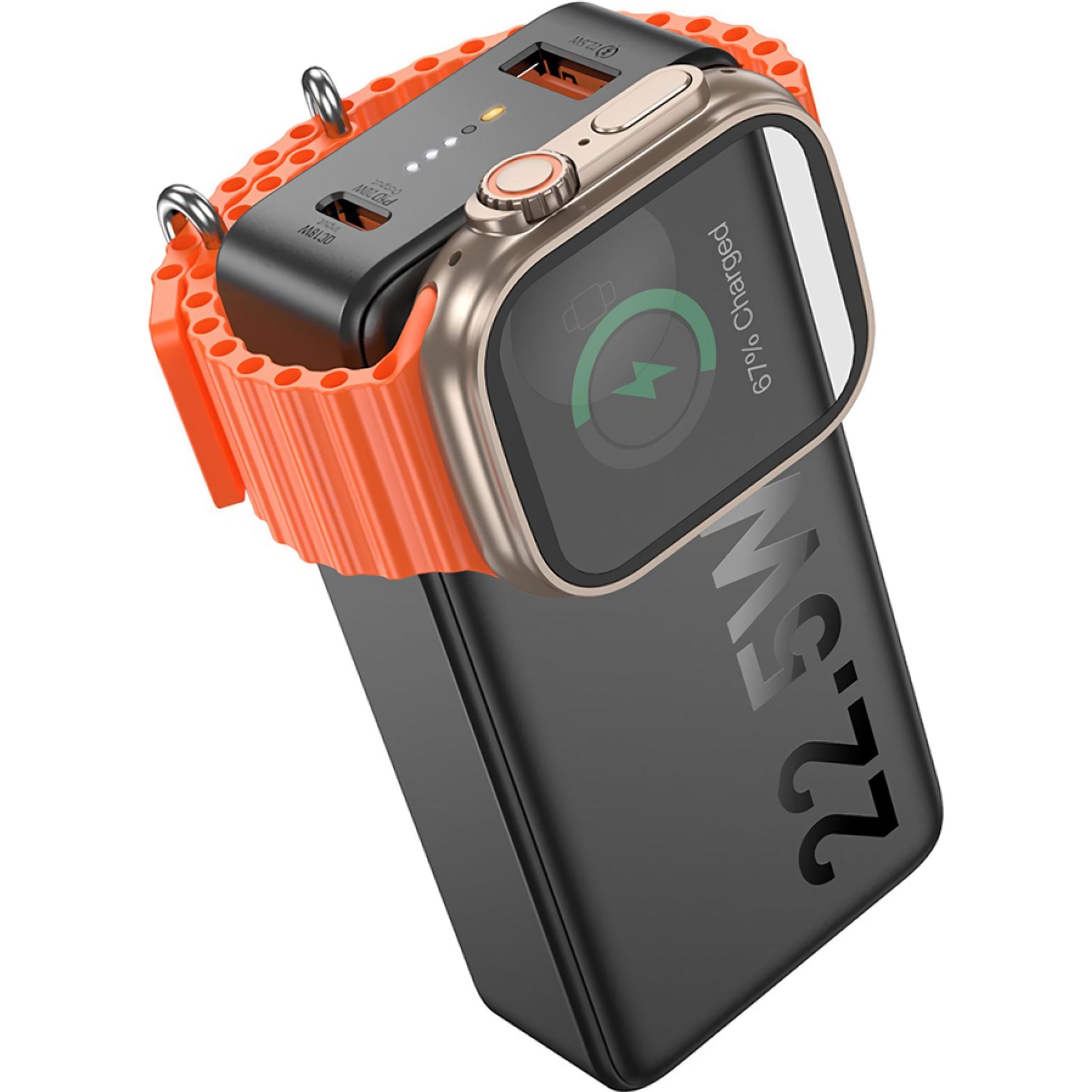 Внешний аккумулятор Hoco Q27B Jewel 10000 mAh 22,5W Black - фото 6 Внешний аккумулятор Hoco Q27B Jewel 10000 mAh 22,5W Black - фото 6