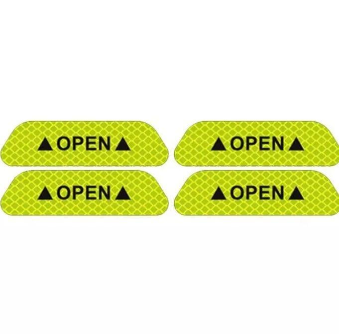Наклейка автомобильная "open" 4 шт. (1088519015)