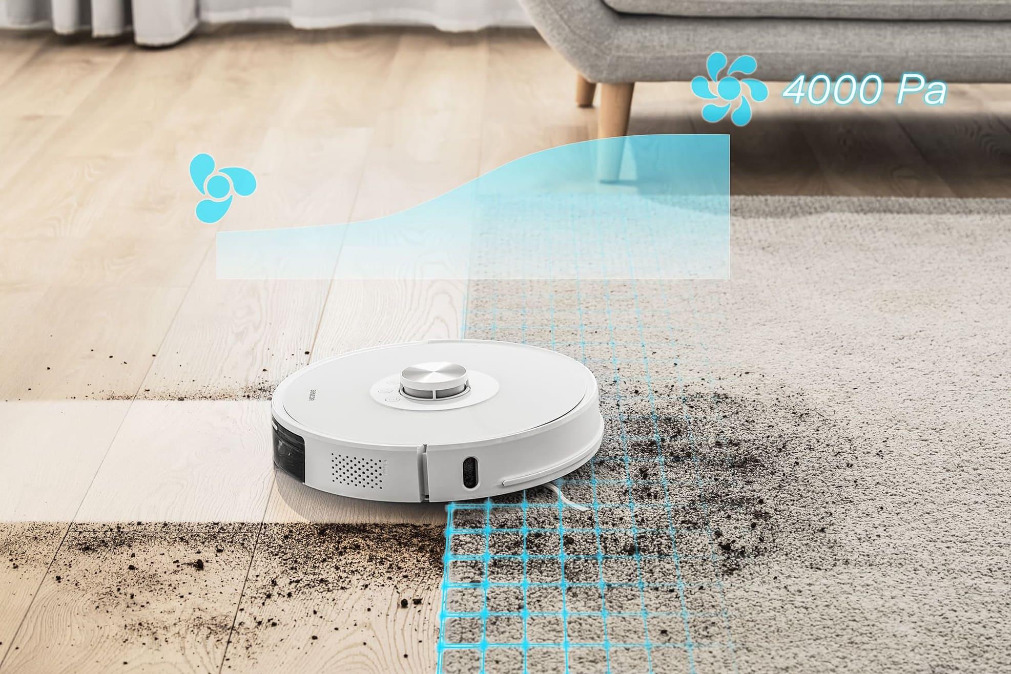 Робот-пилосос Sencor вологе прибирання 400 Вт Білий (ERC-SRV9350WH) - фото 18