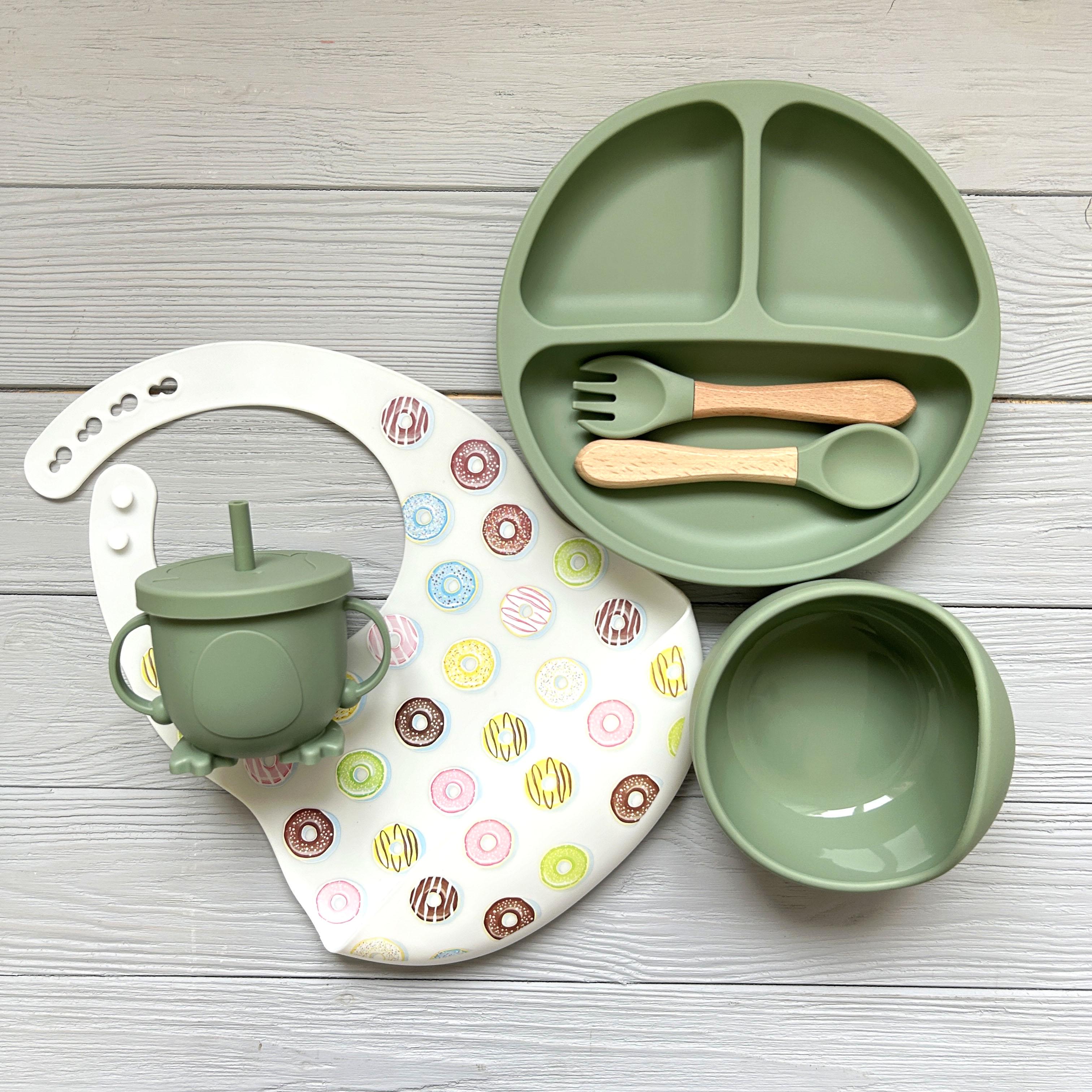 Набір посуду з силікону RNSH img_e9977 Хакі (65592)