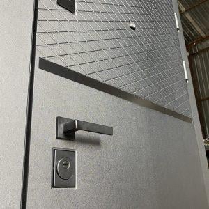 Дверь входная Redfort Грация 960х2040 мм Черный/Белый матовый (23322858) - фото 5