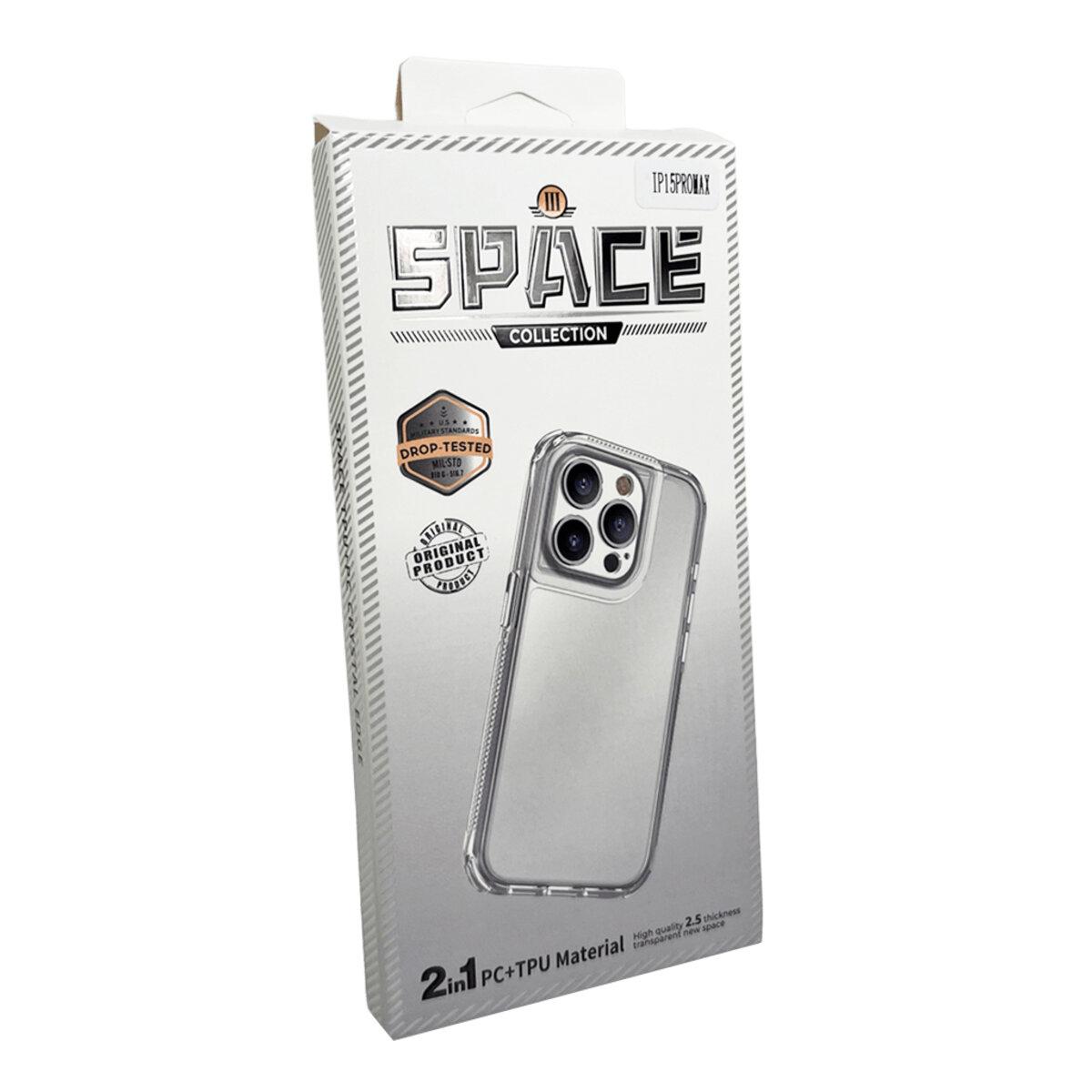 Протиударний чохол Space III for Apple Iphone 14 Pro Transparent - фото 2 Протиударний чохол Space III for Apple Iphone 14 Pro Transparent - фото 2