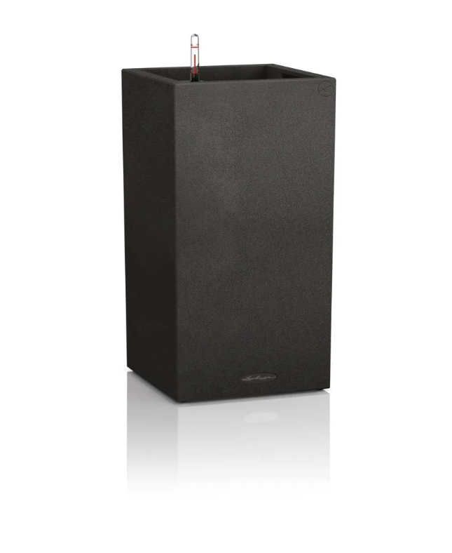 Вазон Lechuza Canto Stone High 30 см Графитово-черный (A-013671)