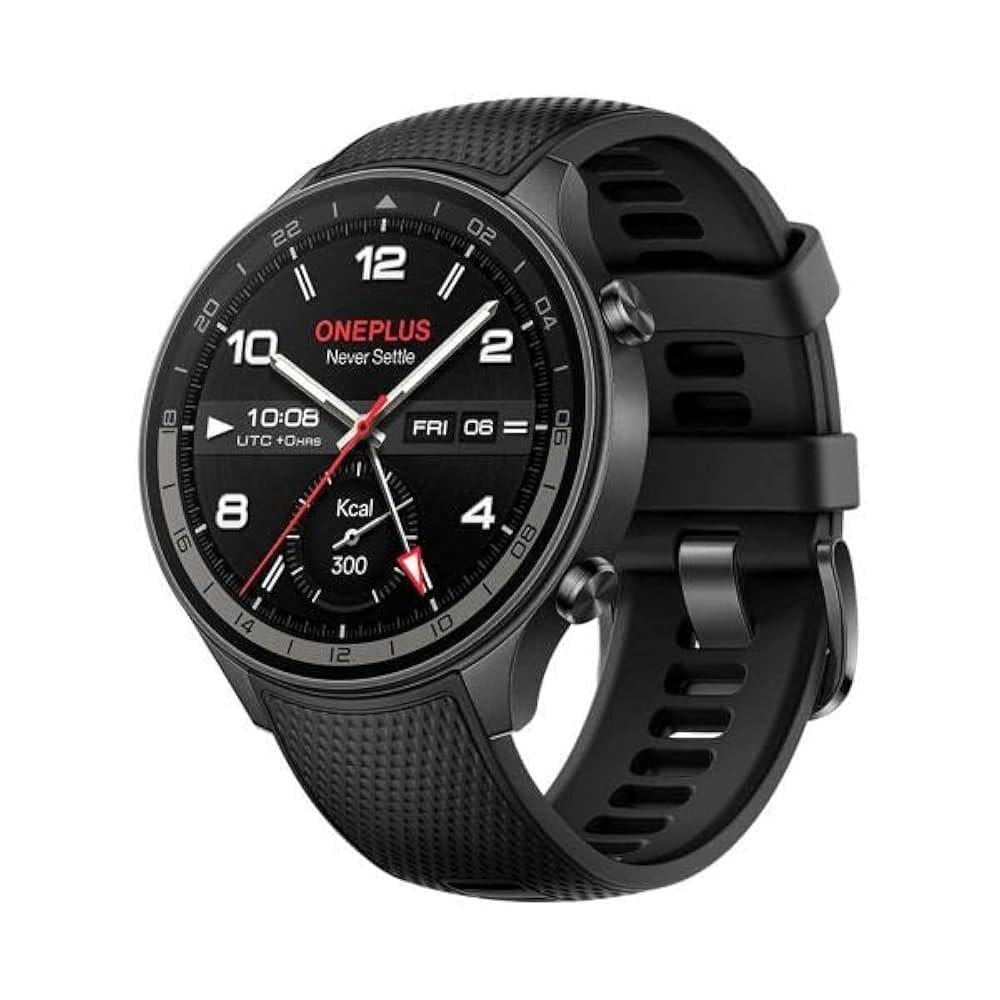 Смарт-часы OnePlus Watch 2R with NFC Gunmetal Gray (OPWWE234)