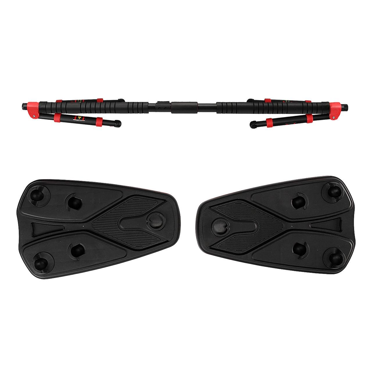 Турнік розсувний Cornix Elite+ 130-170 см XR-0296 Black/Red (2379910431)