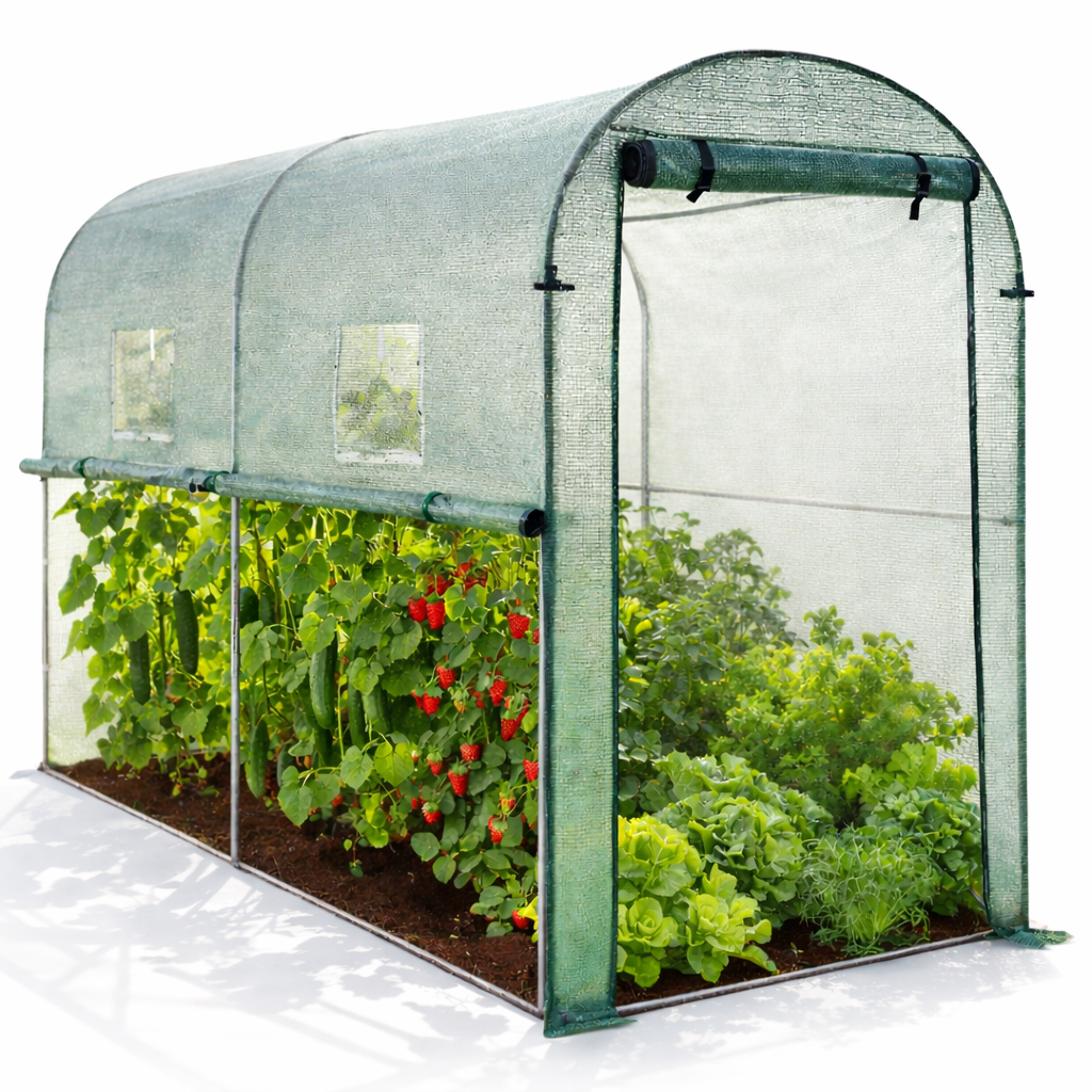 Теплица садовая GardenLine TUN3965 с дополнительной вентиляцией 3х1х2м3м2