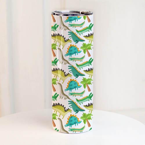 Термос Presentville с принтом Динозавры 650 мл (TER_24A046)