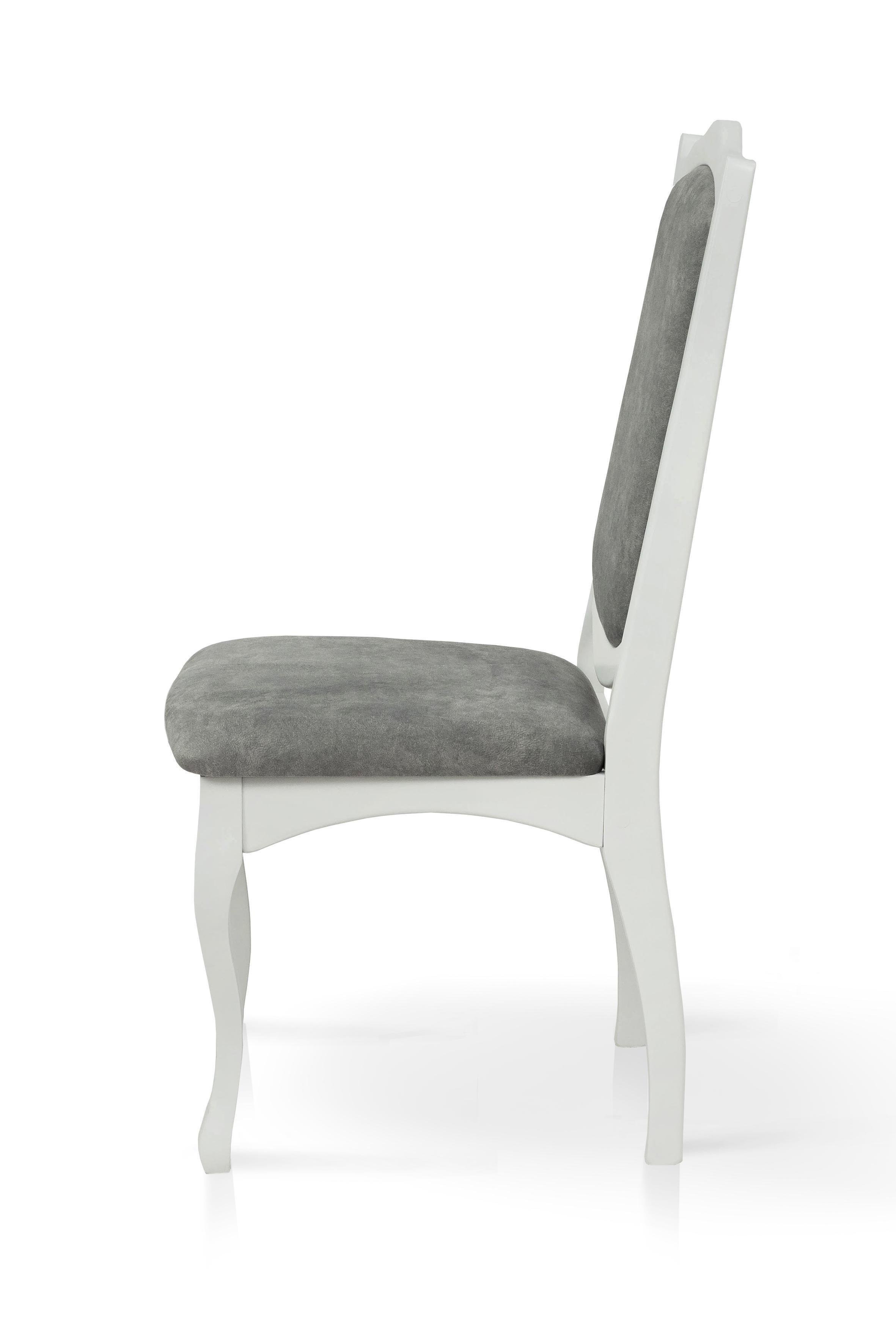 Стілець для кухні та вітальні Фенікс Наталі 450х1035х440 мм Білий/Моррант (GAА0055814) - фото 4 Стілець для кухні та вітальні Фенікс Наталі 450х1035х440 мм Білий/Моррант (GAА0055814) - фото 4