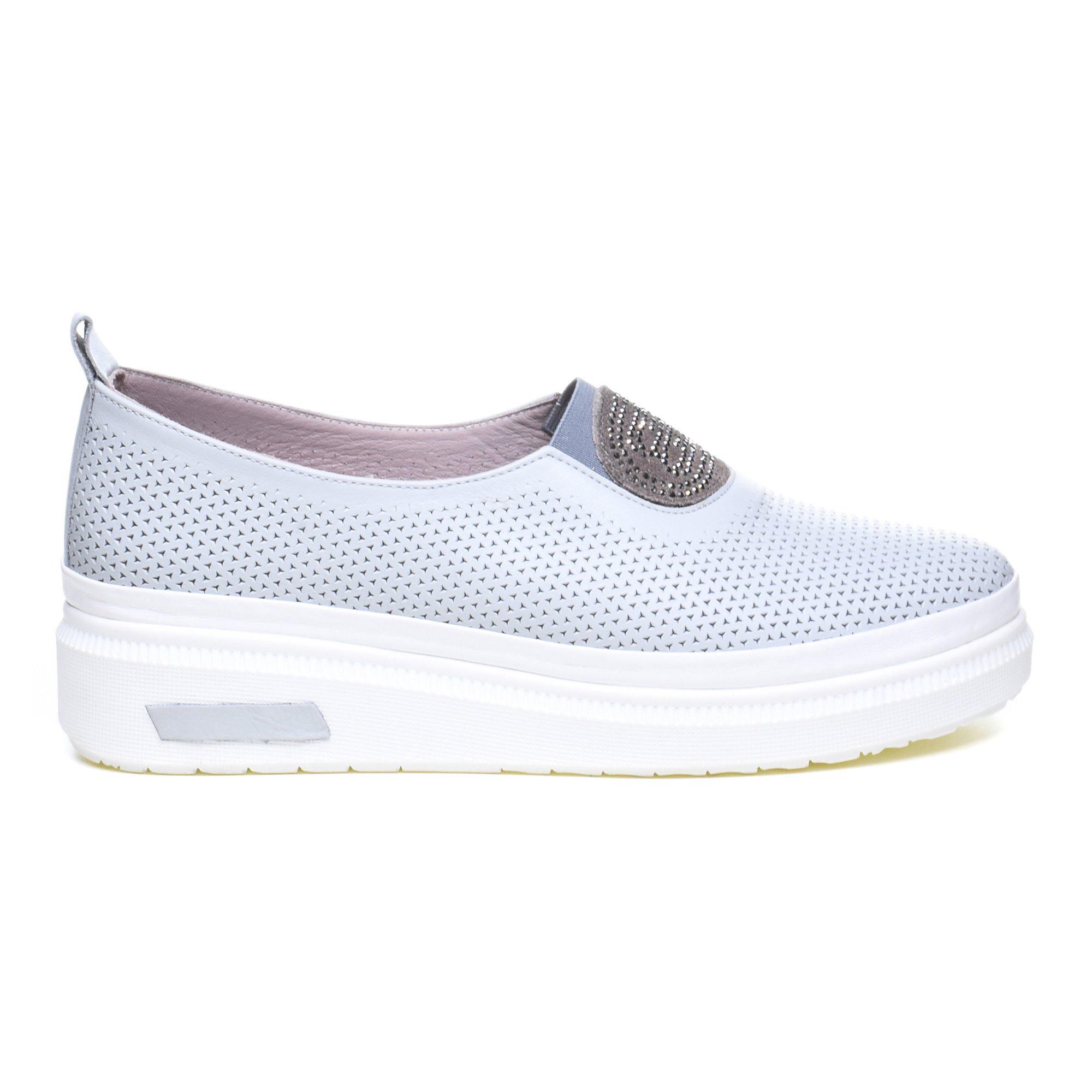 Слипоны женские Nod Trend р. 36 Серый (089280-36) - фото 7