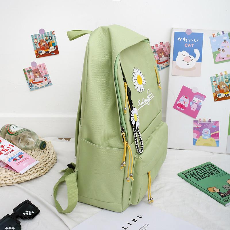 Шкільний рюкзак для дівчинки Ромашка 4в1 5-11 клас Салатовий (27667939) - фото 11 Шкільний рюкзак для дівчинки Ромашка 4в1 5-11 клас Салатовий (27667939) - фото 11