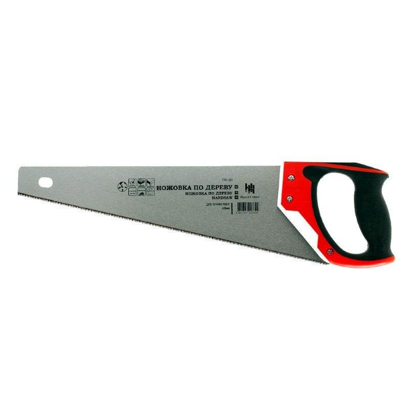 Ножовка по дереву для точных работ 14TPI 3D каленый зуб защитное покрытие 400 мм (1701-032)