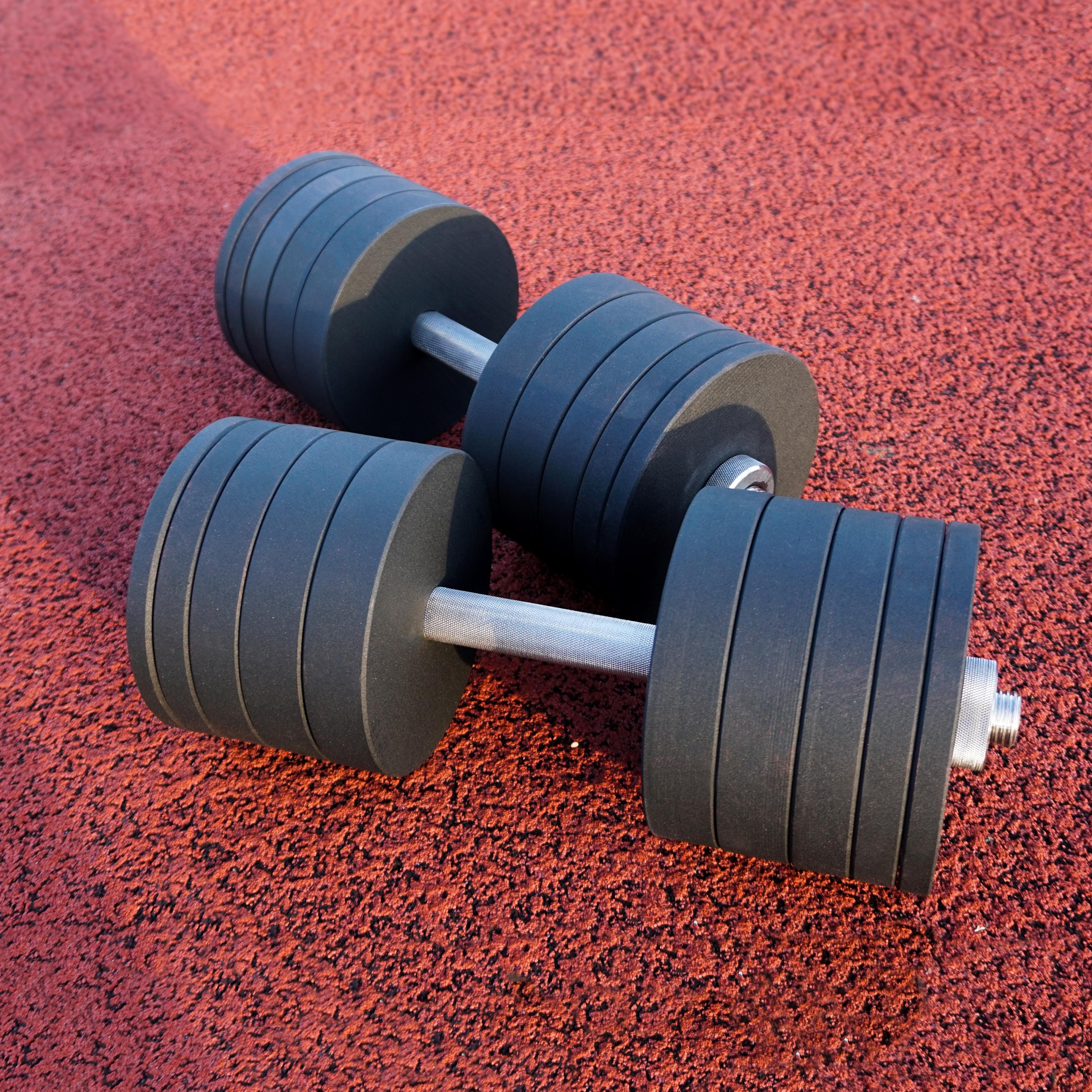 Гантелі набірні ТокГанМал-0240 металеві з покриттям 80 кг - фото 1