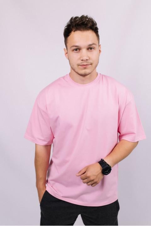 Футболка універсальна ОВЕРСАЙЗ 2XL/3XL Рожевий (33971856)