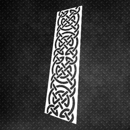 Трафарет многоразовый DFA Вышиванка 38 для штукатурки и краски (B00038)