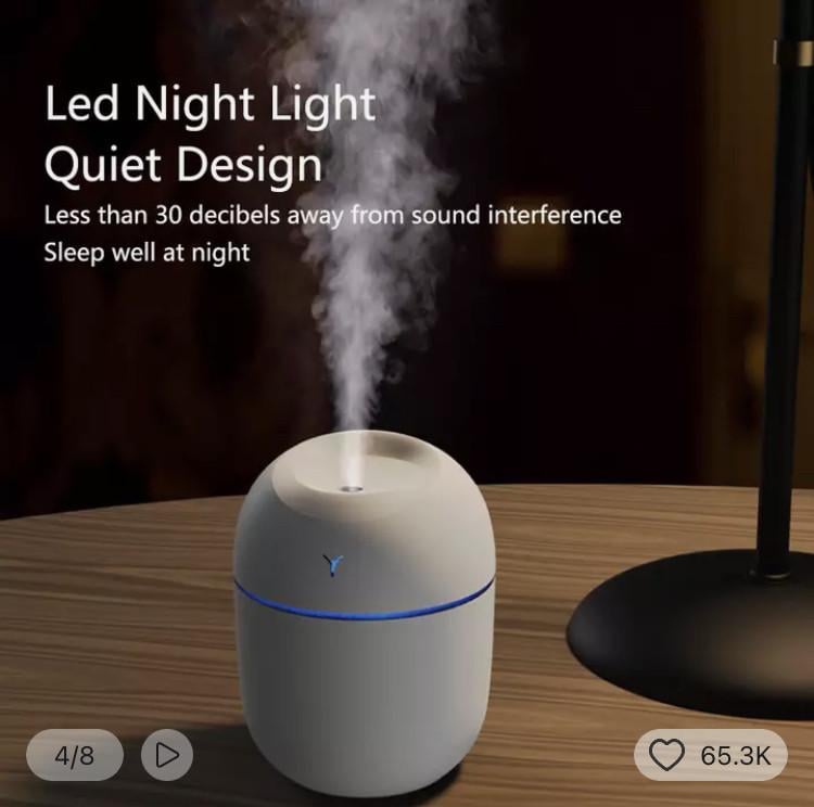 Увлажнитель воздуха портативный Белый (1765470303) - фото 6