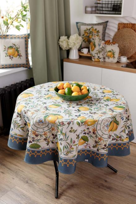 Скатерть Прованс Наполи d 136 см