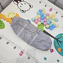 Манеж дитячий розкладний Avko кульки та килимок 180х200 см Grey - фото 3 Манеж дитячий розкладний Avko кульки та килимок 180х200 см Grey - фото 3