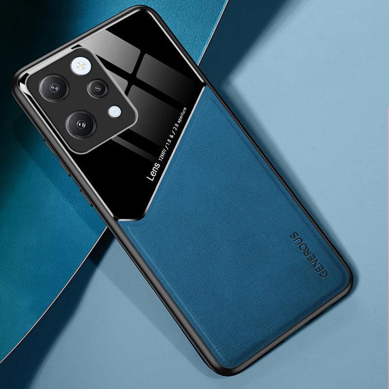 Комбинированный чехол Generous Xiaomi Redmi 12 Blue (36216-28) Комбинированный чехол Generous Xiaomi Redmi 12 Blue (36216-28)