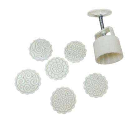 Прес-форма кругла для місячних пряників №10 6 шт. (5589)