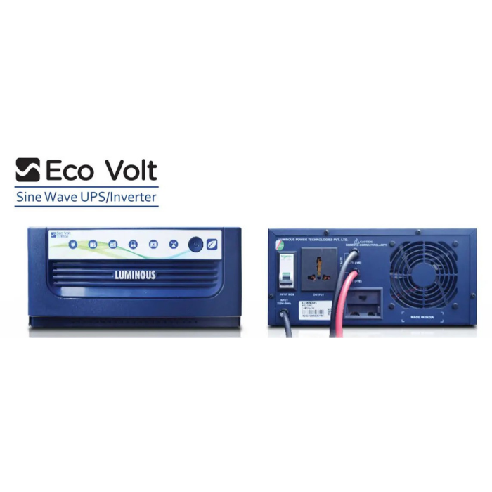 Інвертор Luminous Eco Volt 1400VA Sine Wave EV-1400 12V - фото 5