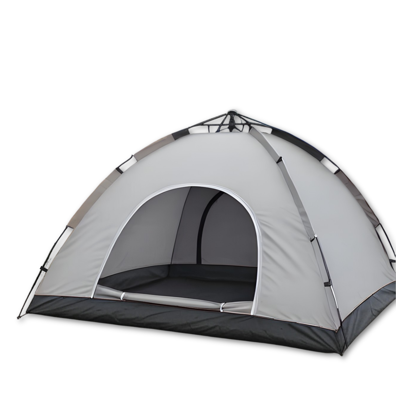 Намет-трансформер туристичний саморозкладний 200х150х115 см Сірий (1945578103)