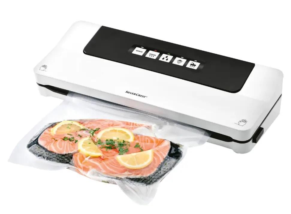 Упаковщик вакуумный Silver Crest SV 125W C6 настольный Белый (609415) - фото 4 Упаковщик вакуумный Silver Crest SV 125W C6 настольный Белый (609415) - фото 4