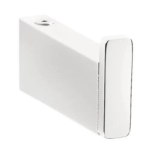 Крючок одинарный Tres Slim-Tres 30х74х12 мм Белый матовый (20223613BM) Крючок одинарный Tres Slim-Tres 30х74х12 мм Белый матовый (20223613BM)