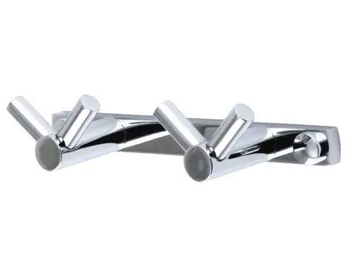 Вешалка для полотенец Aqua-World 2 крючка L-130