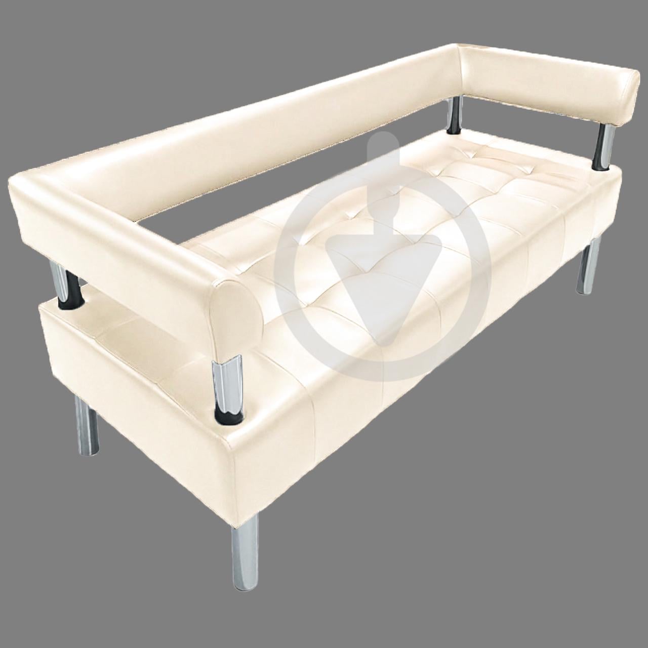 Диван офисный с подлокотниками AVVS для ожидания/приемной 100 см Бежевый (podlokotnik-proshit-75x100-beige) Диван офисный с подлокотниками AVVS для ожидания/приемной 100 см Бежевый (podlokotnik-proshit-75x100-beige)