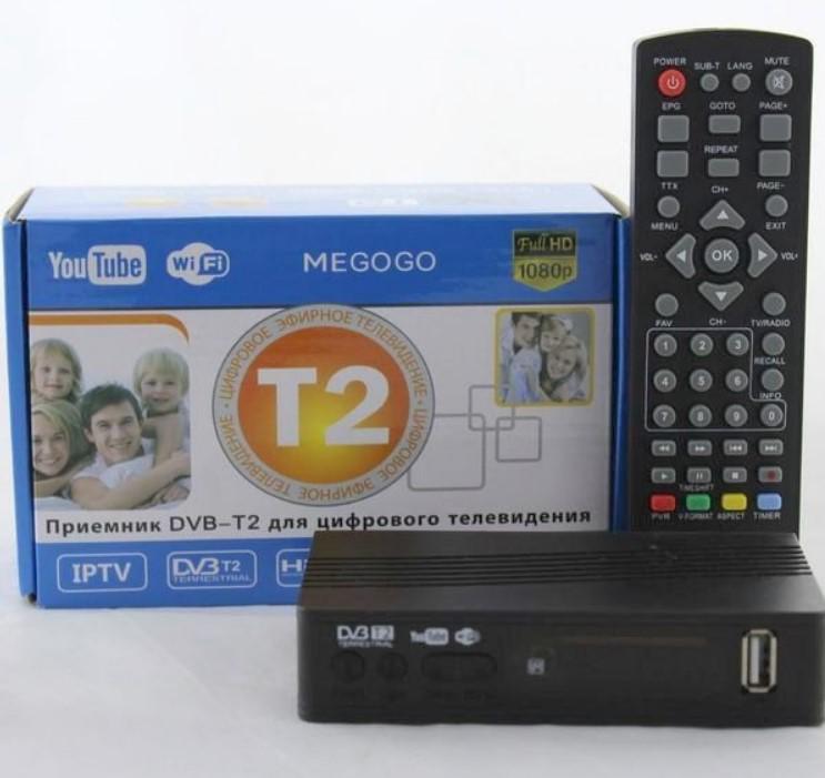 Смарт ТВ-тюнер T2-1 с функциями Wi-Fi IPTV и YouTube цифровой черный (2390000006) - фото 4