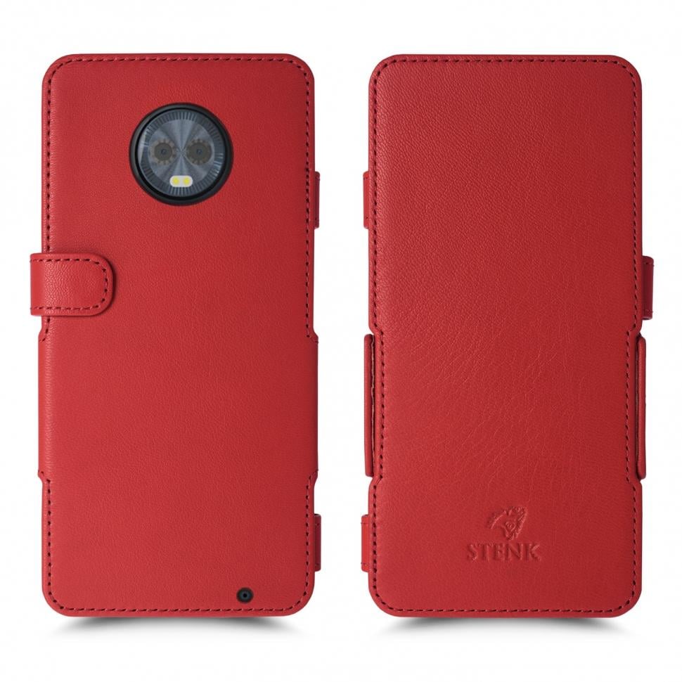 Чехол книжка Stenk Prime для Motorola Moto G6 Plus Красный (63736) Чехол книжка Stenk Prime для Motorola Moto G6 Plus Красный (63736)