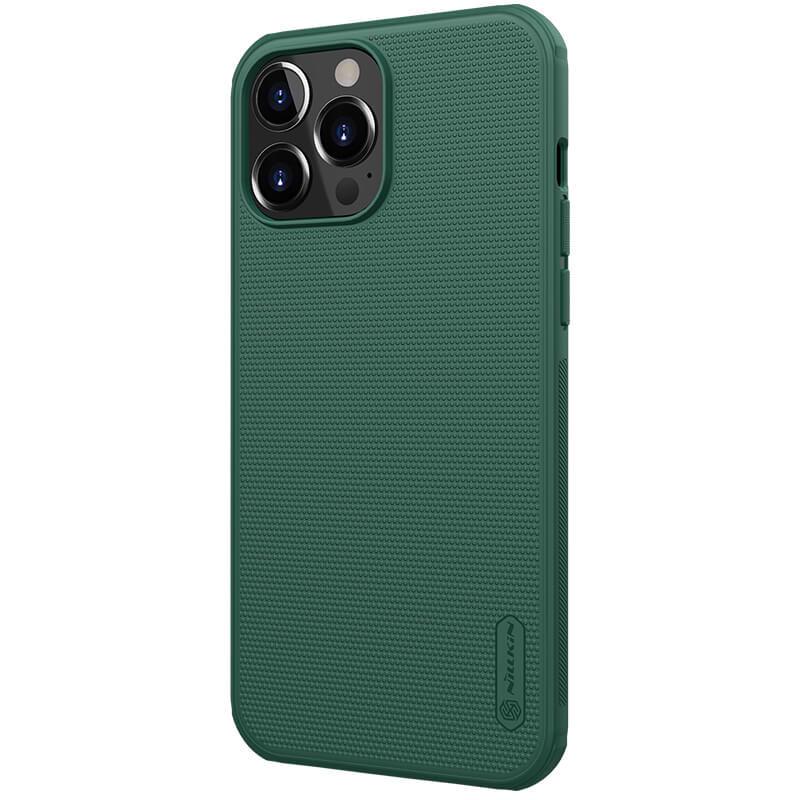 Протиударний Чохол Nillkin Matte Pro для Apple iPhone 13 Pro Max (6.7") Зелений / Deep Green - фото 3