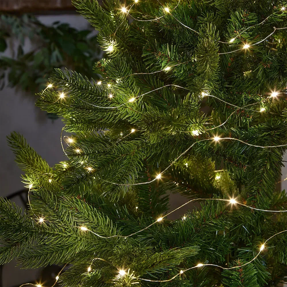 Гирлянда Роса от USB 50 м 500 LED с пультом Теплый белый (234568489) - фото 5 Гирлянда Роса от USB 50 м 500 LED с пультом Теплый белый (234568489) - фото 5