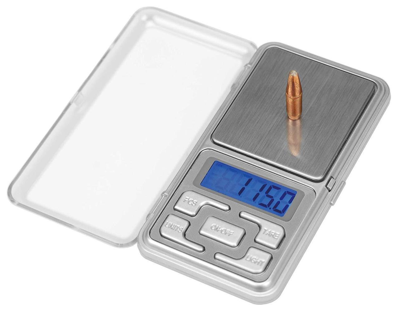 Весы карманные Pocket Scale MH-100 100 г 0,01 г Silver (2_000693) - фото 2