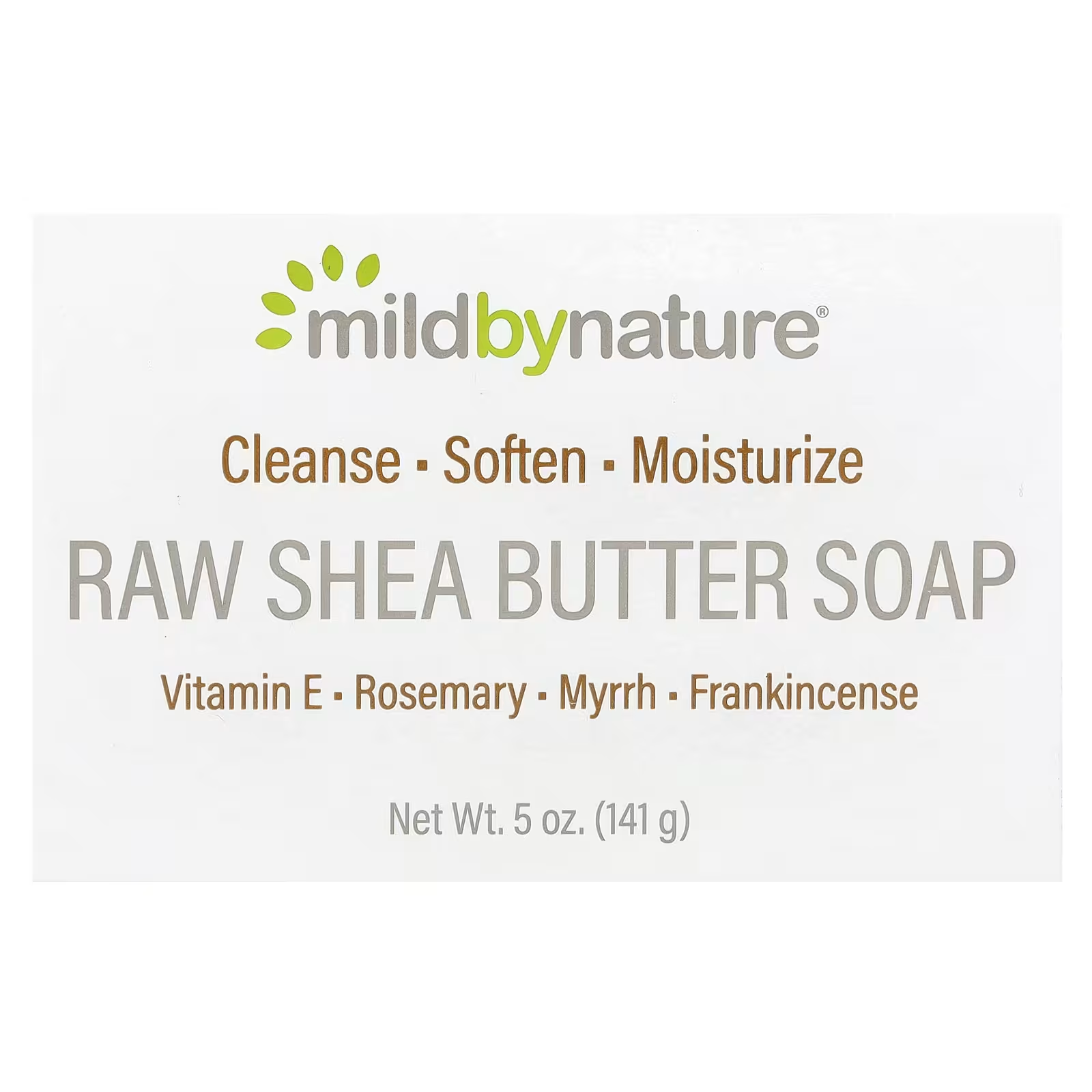 Мыло Mild By Nature брусковое с необработанным маслом ши 141 г (MBN-01738)