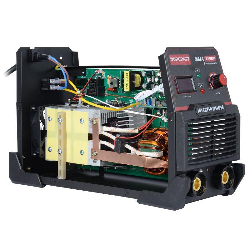 Апарат зварювальний Worcraft MMA-250DP інверторний - фото 3 Апарат зварювальний Worcraft MMA-250DP інверторний - фото 3