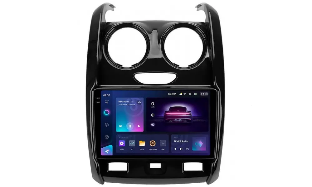 Магнитола штатная Teyes CC3 2K 6+128 Gb 360° для Renault Duster 2015-2020 9" (AR-71086)