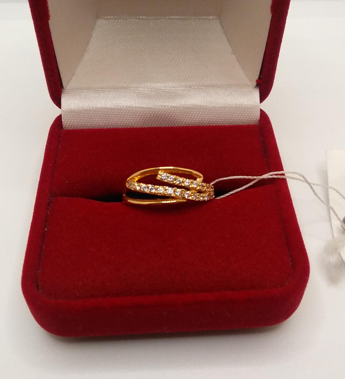 Кольцо золото 585° 1,84 г р. 16,5 (к013040)