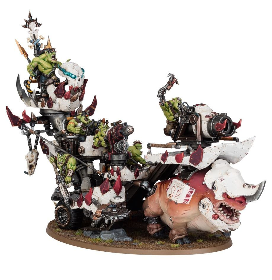Набор миниатюр Games Workshop ORKS KILL RIG (2355763272) - фото 2 Набор миниатюр Games Workshop ORKS KILL RIG (2355763272) - фото 2