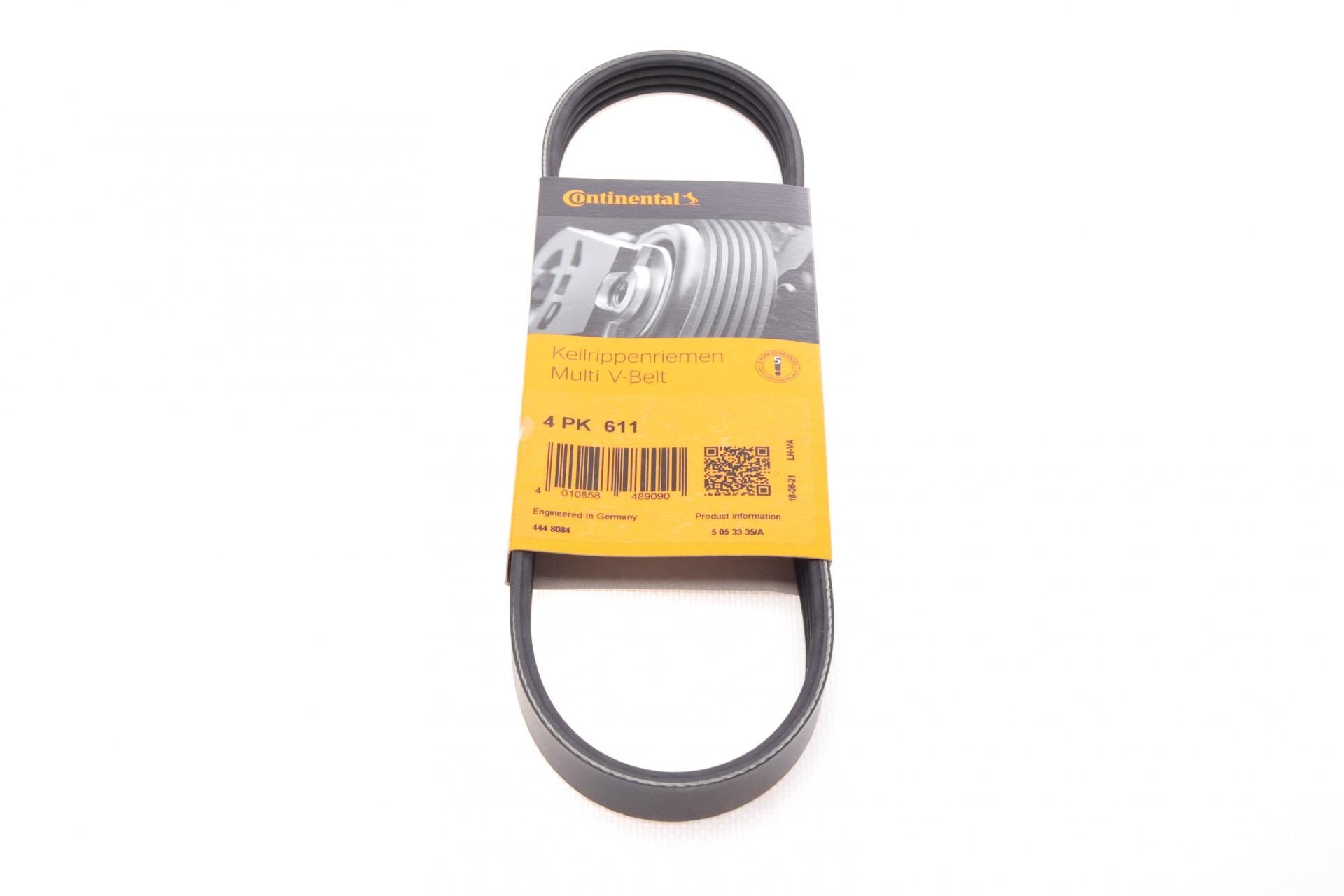 Ремень генератора Continental для Hyundai Accent 1.3/1.5i/Getz 1.3i 94-05 (4PK611)