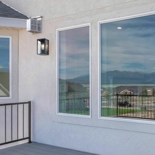 Світильник архітектурний Feron DH0100 під лампу E-27 IP54 122х122х225 мм Чорний (2510576048) - фото 2 Світильник архітектурний Feron DH0100 під лампу E-27 IP54 122х122х225 мм Чорний (2510576048) - фото 2