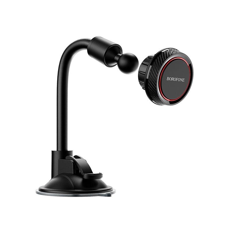 Тримач для телефона в машину Borofone магнітний довгий Black Чорний (BH18) - фото 2 Тримач для телефона в машину Borofone магнітний довгий Black Чорний (BH18) - фото 2