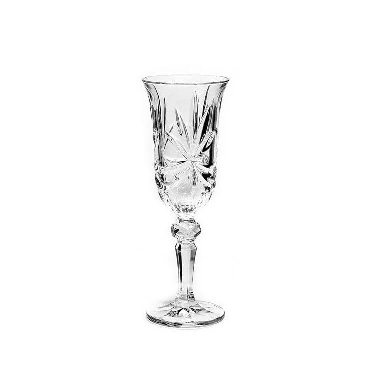 Келихи для шампанського Bohemia Lorey Ribbon 150 мл 6 шт. (0f7fc33e) Келихи для шампанського Bohemia Lorey Ribbon 150 мл 6 шт. (0f7fc33e)