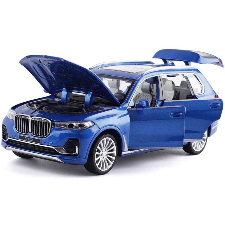 Игрушечная машинка металлическая BMW X7 1:32 Синий (28443367)