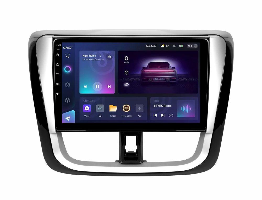 Магнитола штатная Teyes CC3 2K 4/64 GB для Toyota Vios Yaris L 2016-2019 г. 10" (AR-71313)