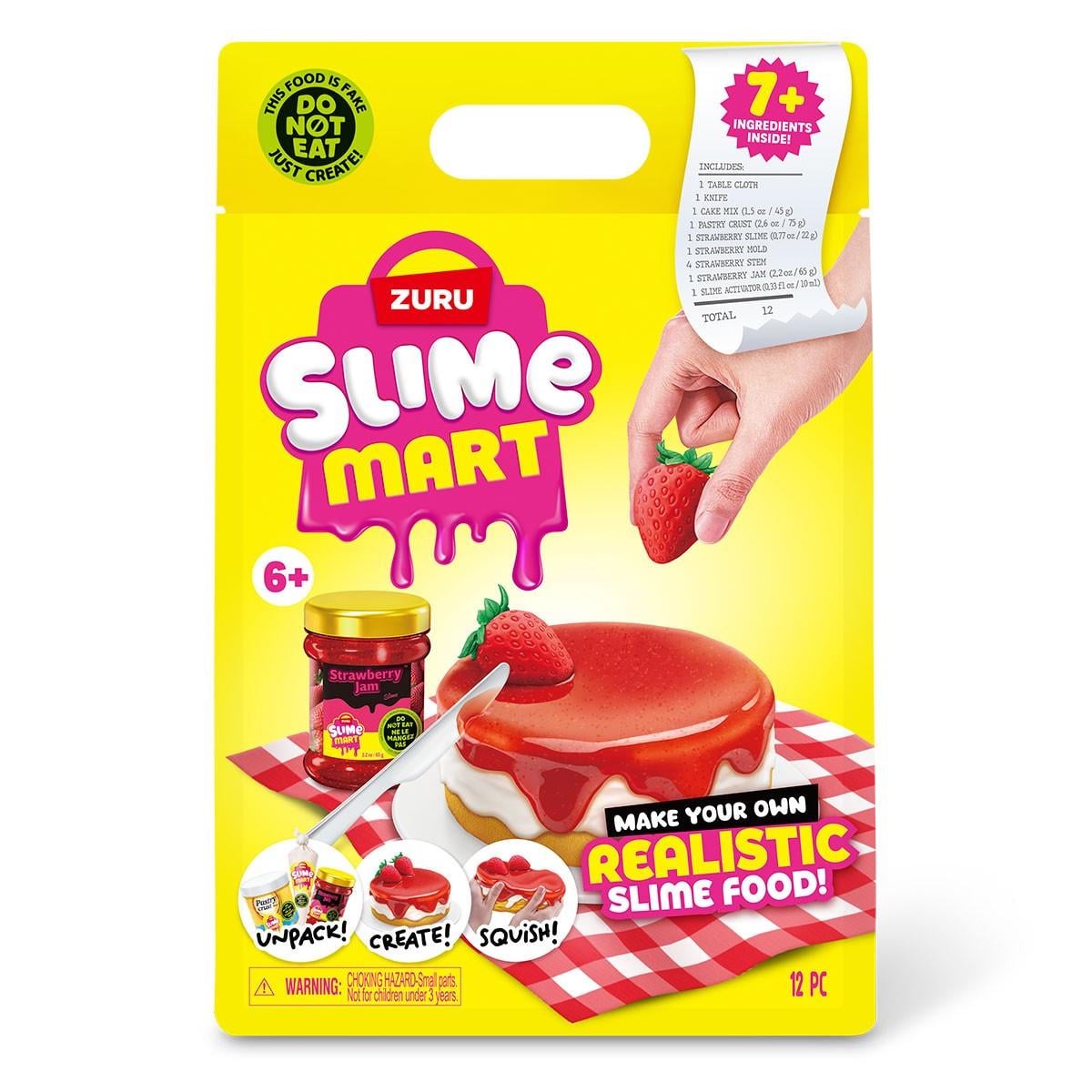 Игровой набор Slime Mart Shopping Bag Клубничный чизкейк со слаймами (35832964)