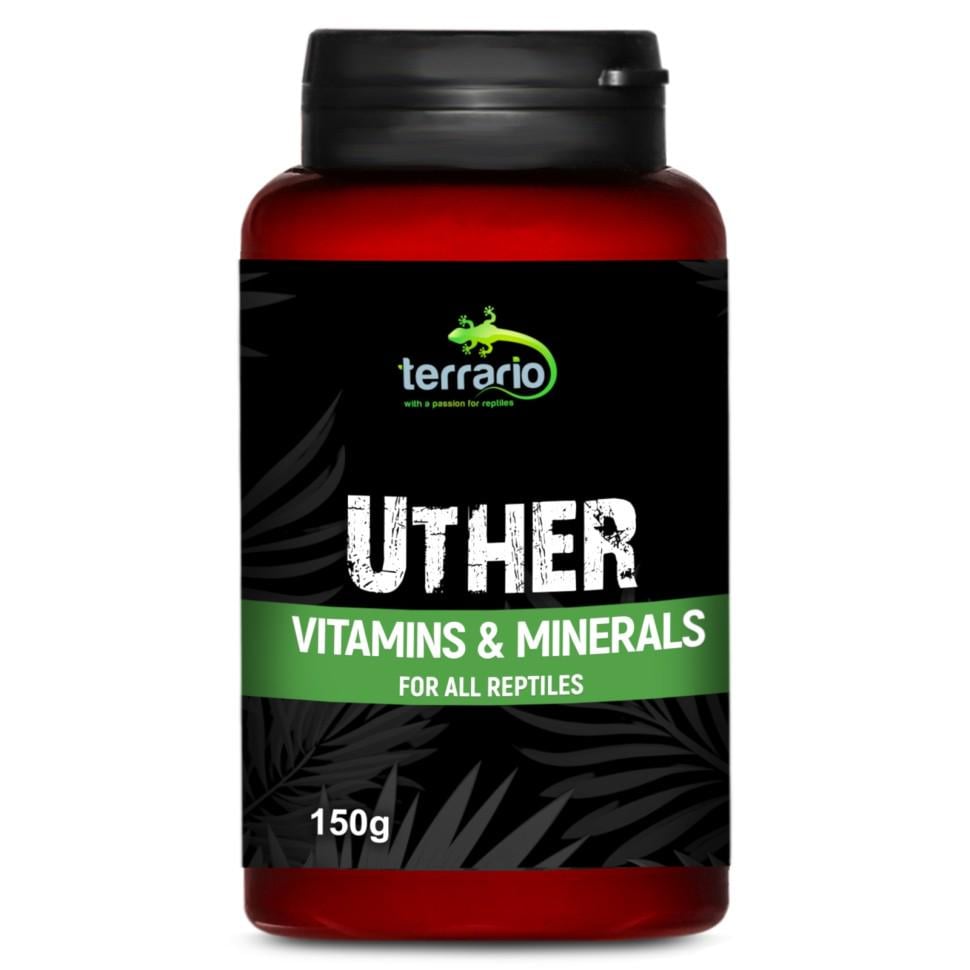 Витамины для рептилий и земноводных Terrario UTHER for Reptiles 150 г (TR-UTHER-REPTILES)