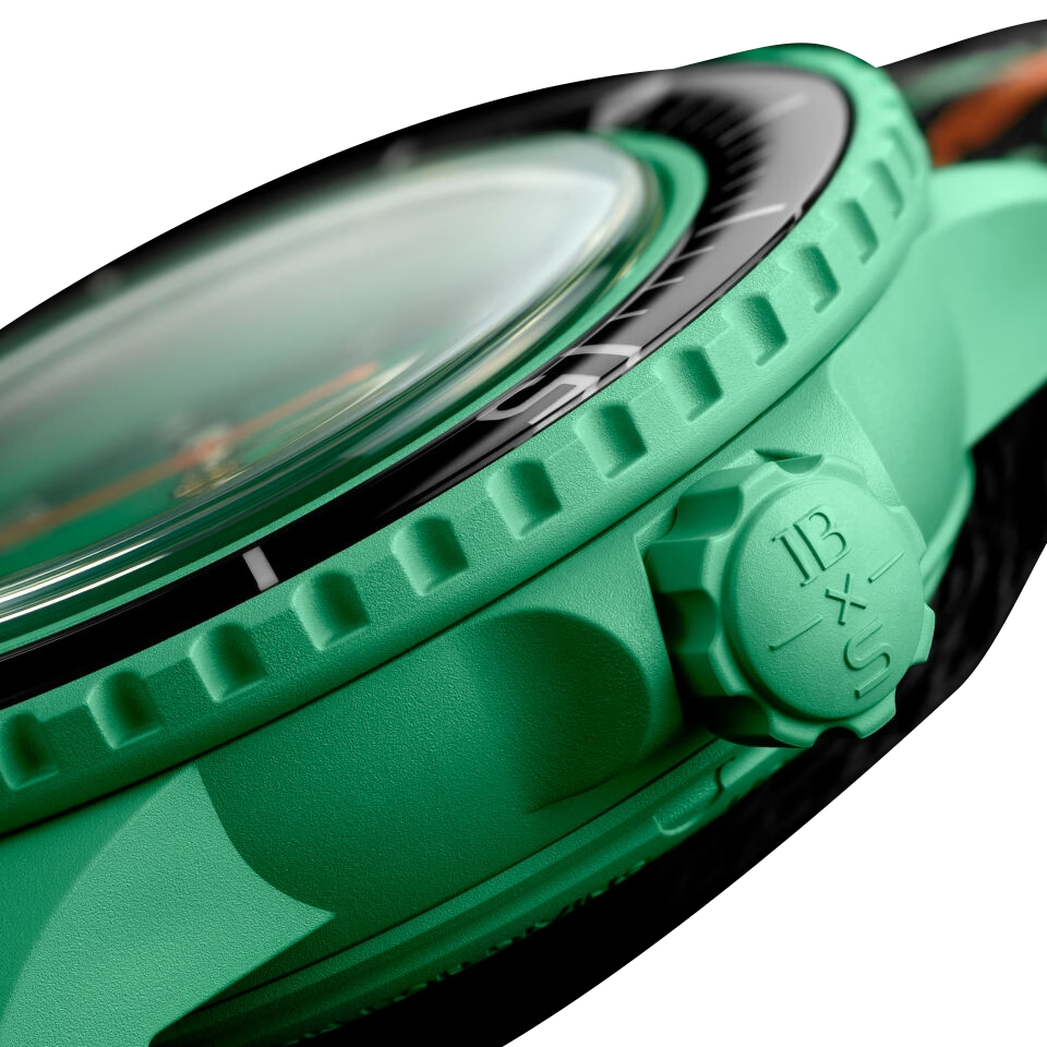 Наручний годинник Swatch Blancpain Bioceramic Scuba Fifty Fathoms Collection Indian Ocean (SO35I100) - фото 3