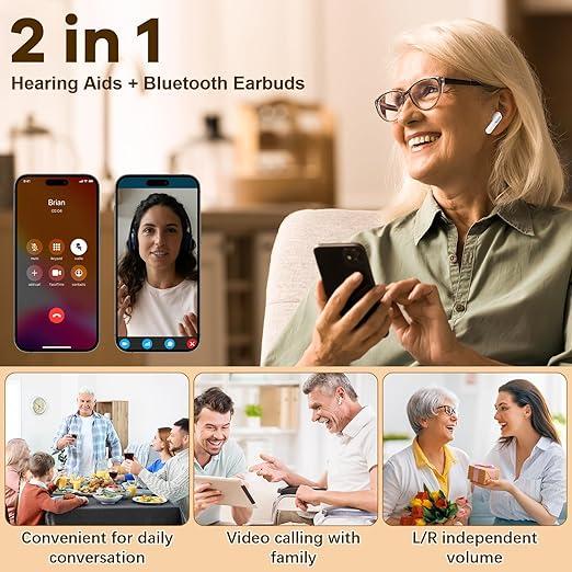 Слуховий апарат 2в1 з Bluetooth з шумозаглушенням - фото 6 Слуховий апарат 2в1 з Bluetooth з шумозаглушенням - фото 6