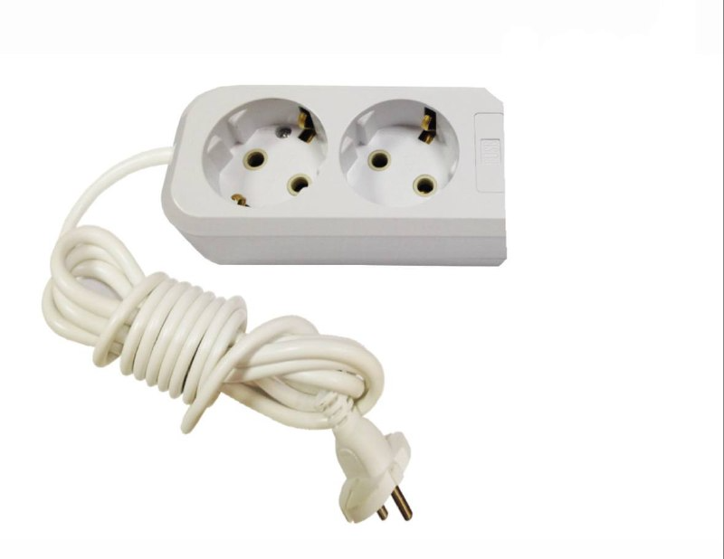 Удлинитель Lumano Modern 2 гнезда 3 м с/3 (000018264)